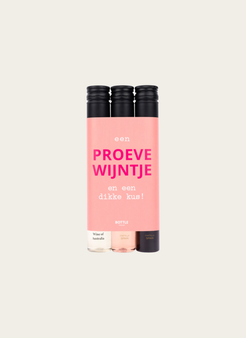 Een Proevewijntje En Een Dikke Kus | Geven Is Leuker Cadeau Drank En Eten |