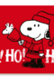 Kerstkaart Snoopy hohoho