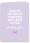 moederdag kaart hip ook een super oma
