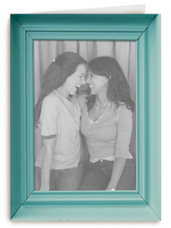 fotokaart staand fotolijst blanco