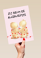 valentijnskaart klassiek forever friends jij bent de allerliefste