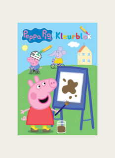 Kleurblok Peppa Pig