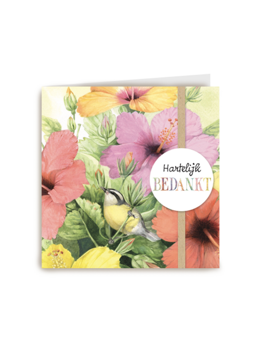 marjolein bastin hartelijk bedankt bloemen bedankt
