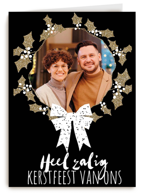heel zalig kerstfeest met deze fotokaart