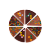 Chocolade Pizza Mix 