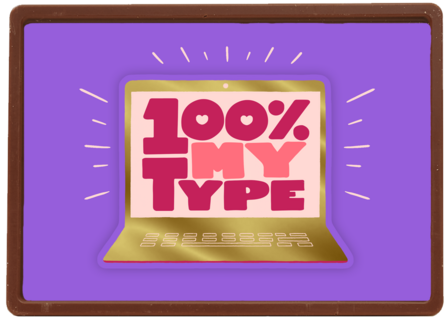 Valentine 100 procent my type