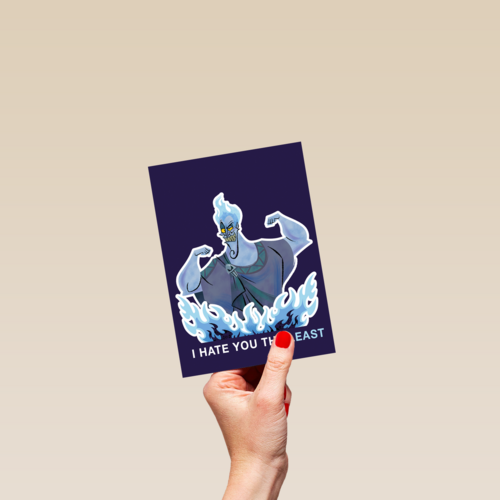 Disney Liefdeskaart Hades Hercules