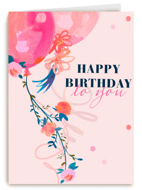 Verjaardagskaart Hallmark | Verjaardag Kaart Vrouw Happy Birthday To You