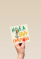 Disney kerstkaart goofy