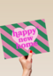 Happy New Home Groen Roze hart