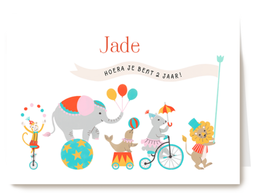 Hoera je bent twee jaar