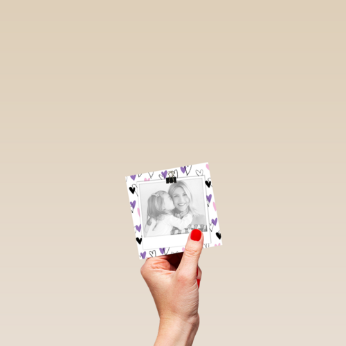 een dikke kus voor jou fotokaart