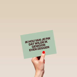 Ik hou van je pik andc