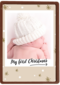 kerstkaart fotokaart baby my first christmas