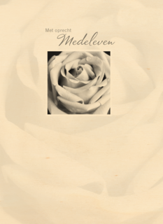 roos met oprecht medeleven