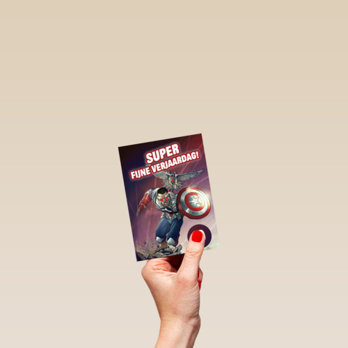 Captain America Superfijne verjaardag