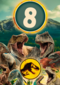 Dino verjaardagskaart Jurassic World