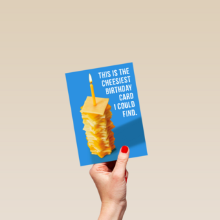 The cheesiest card I could find