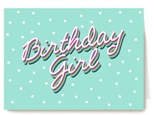 Verjaardagskaart Hallmark | Verjaardag Kaart Hip Birthday Girl