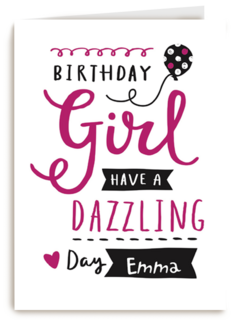 birthdaygirl have a dazzling day