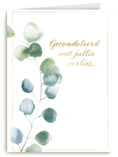Gecondoleerd met jullie verlies