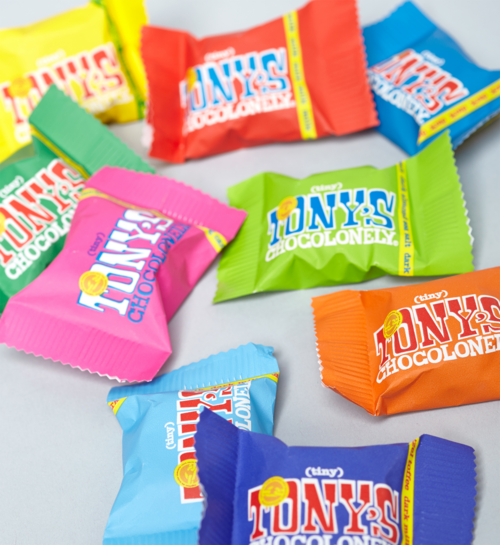 Tiny Tony Chocolonely Uitdeelbox 100 st.
