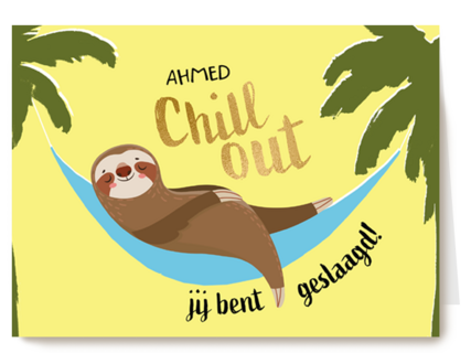 Geslaagd chill out