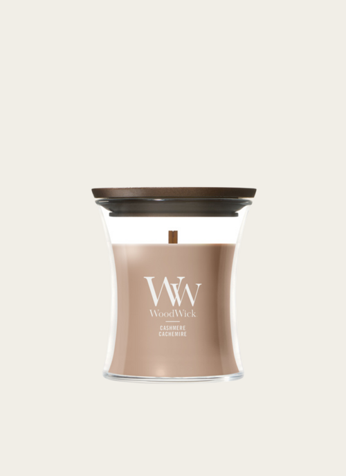 WoodWick Cashmere Kaars Mini | WoodWick Cadeau Woonaccessoires |