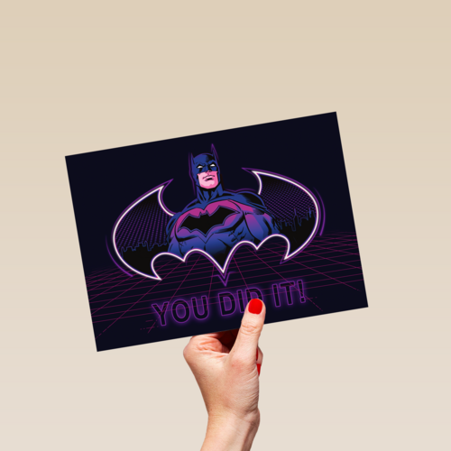 Batman kaart you did it