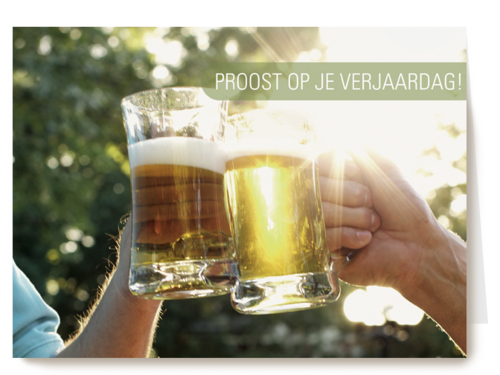 bier verjaardag man
