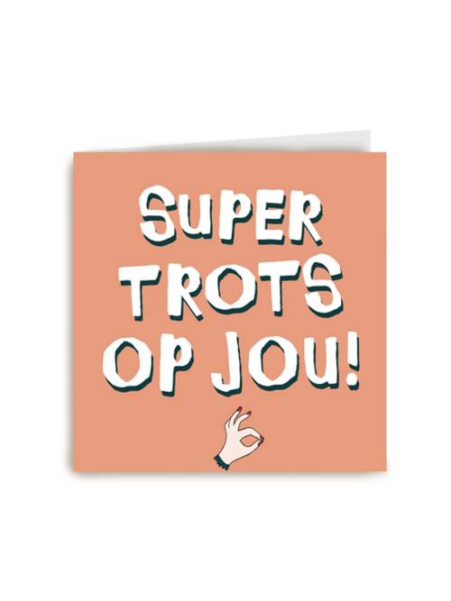 oranje super trots op jou