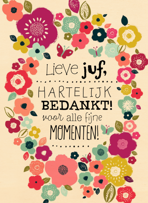 Houten Kaart Juf Of Meester | Houten Kaart Hallmark | Juf Of Meester | Lieve Juf Bedankt Voor Alle Fijne Momenten