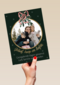 Kerstboom Fotokaart In Kerstbal