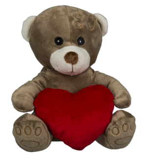 Knuffelbeer Met Hart 18 centimeter