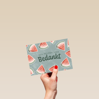 Making Memories Meloen keer bedankt