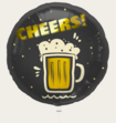 Ballon Cheers Bierpul Goud Zwart