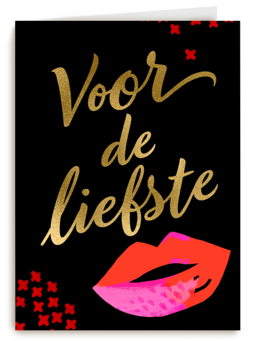 valentijnskaart stijlvol voor de liefste
