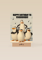 Penguins verjaardagskoor