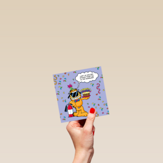 Garfield verjaardagstaart