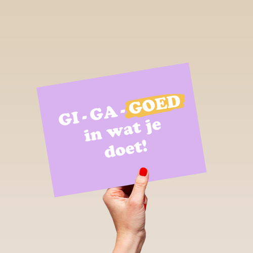 nieuwe baan kaart gi ga goed