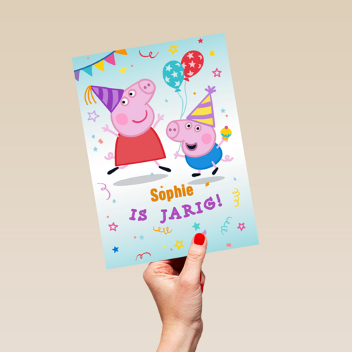 Peppa Pig is jarig