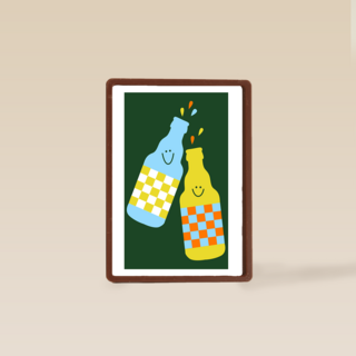 Verjaardagskaart Biertjes