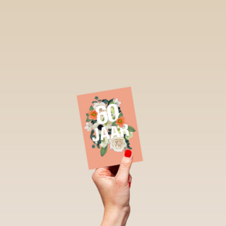 boeket voor zestig jaar