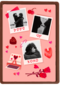 Valentine instant camera foto
