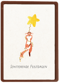 Kinderpostzegels Vos Ster Feestdagen