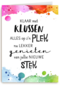 nieuwe woning nu lekker genieten kaart
