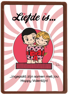 Liefde is ingepakt zijn