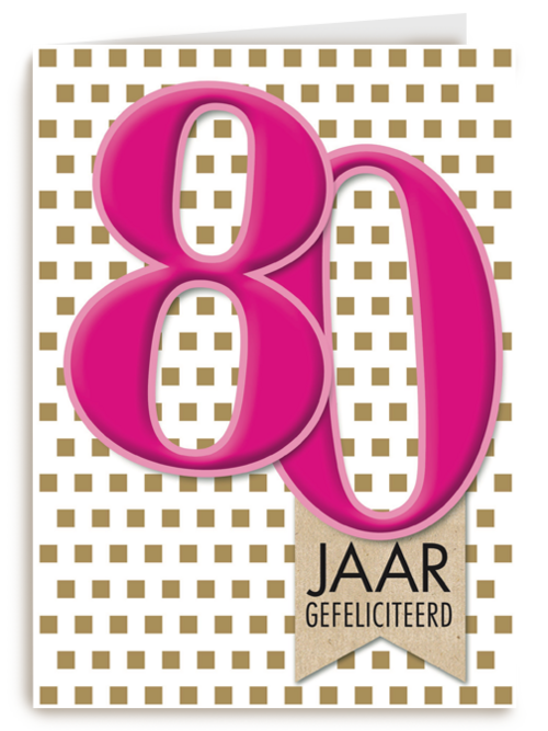 tachtig roze blokken