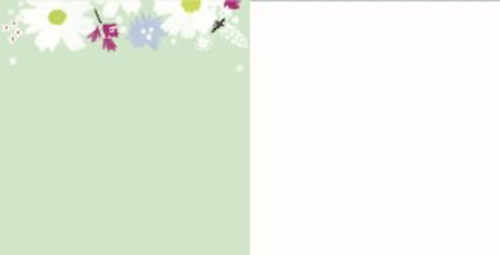 uitnodiging feest zwart met bloemen