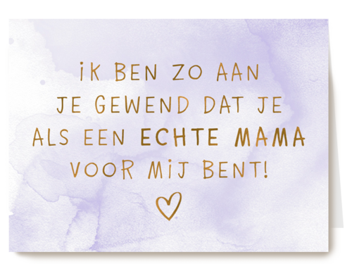 Kaart Hallmark | Moederdag | Schoonmoeder Als Een Mama Voor Mij Kaart